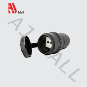 Fiche Femelle Industrielle Étanche – Noir – AYKA