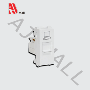 Prise RJ45 Informatique – Modulaire – Blanc – SANSHE – Modèle 1121