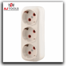 adaptateur industriel ayka – 3 prises avec interrupteur on/off