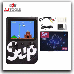 sup plus – console de jeux rétro portable 400 en 1