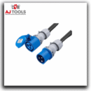 fiche mâle industrielle – 2p+e – ip44 – 32a – 6h – 200 250v ac