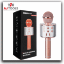 ws 858 – microphone sans fil karaoké avec haut parleur intégré