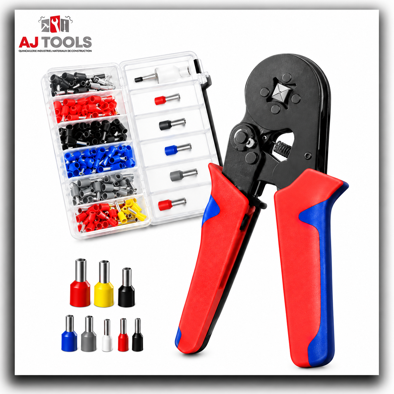 pince À cosses Électriques automatique – 0.25 à 10mm² – 10606 – fixtop