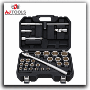 jeu douille titan 24 pcs 3/4 12d