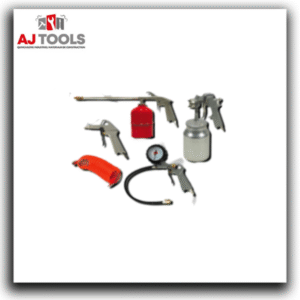 kit pneumatique 5 pcs (pistolets À air – rouge / bleu)