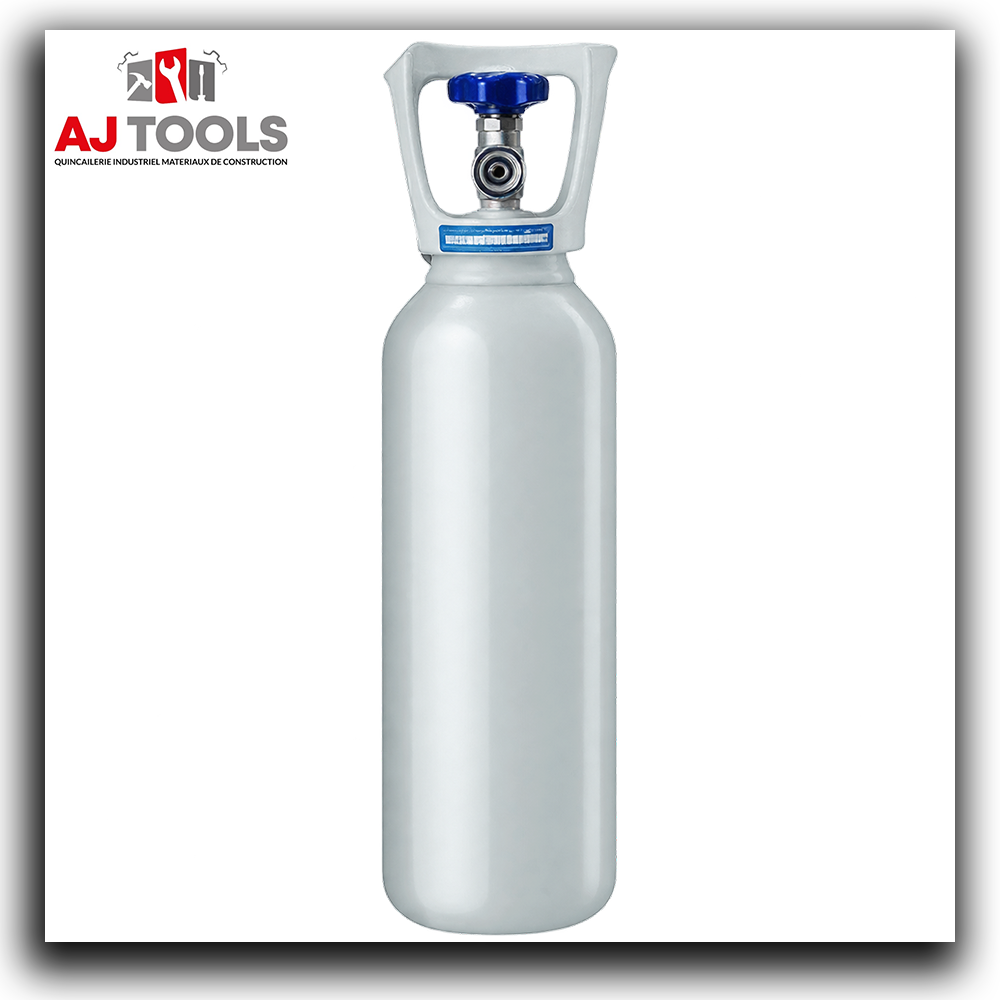 bouteille de gaz oxygène industrielle – 8 litres