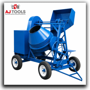 ️ bétonnière de chantier industrielle – 500 l moteur diesel