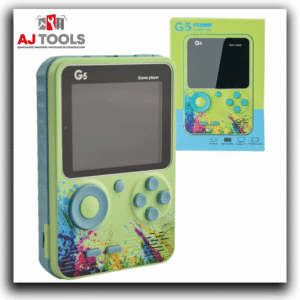 g5 – console de jeux rétro portable colorée
