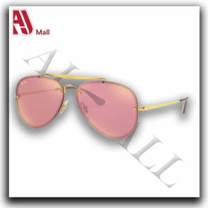 Lunettes de soleil Ray-Ban Aviator RB3584N – Gold & Pink