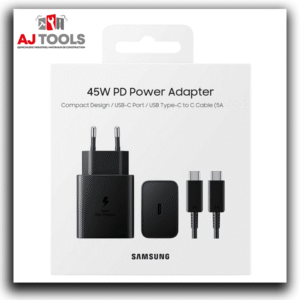 ⚡ chargeur samsung super fast – 45w usb c (pd)