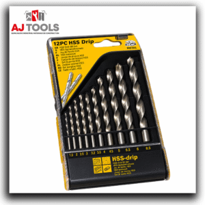 jeu de mèches métalliques hss – 8 pièces (3 à 10 mm) – fixtop