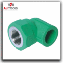 coude femelle ppr avec fixation (ppr female elbow with wall plate)