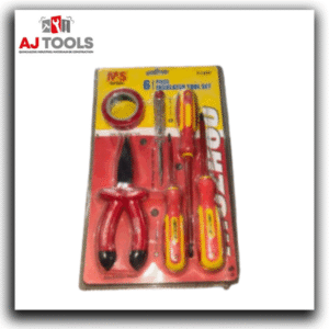 jeu d’outils isolés pour électricien – 6 pièces