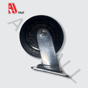 Roulette pivotante haute température à platine  6 pouces ( résistante à la chaleur)