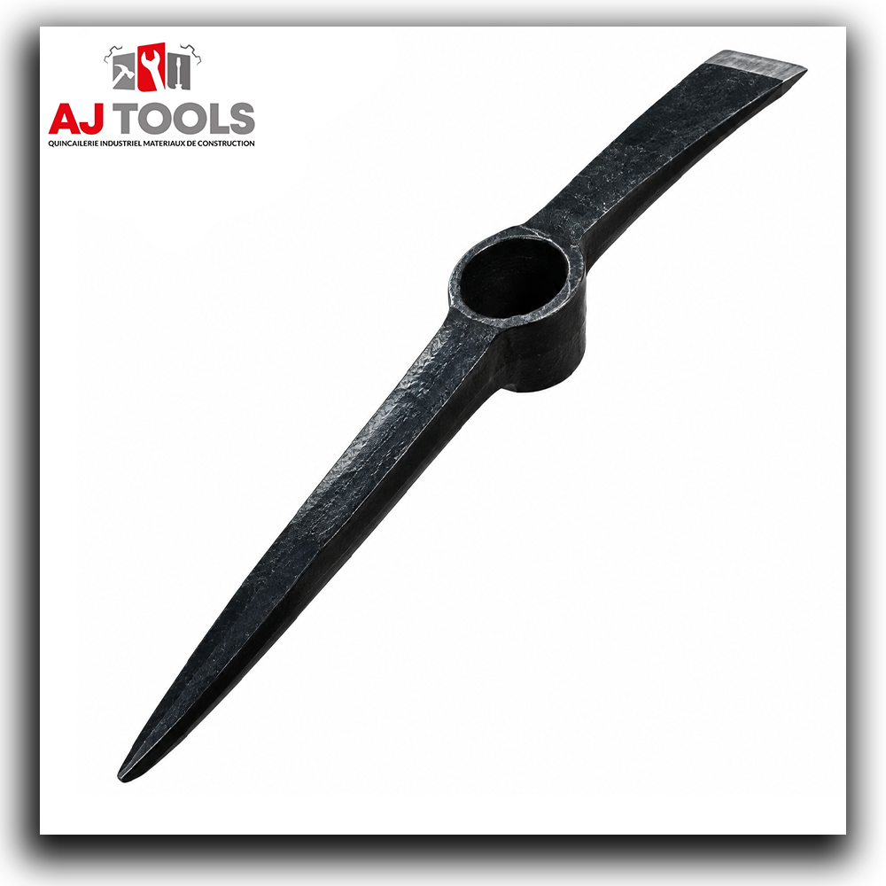 pioche de chantier – acier forgé