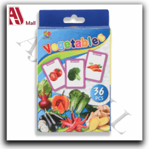 Cartes éducatives Légumes – 36 pièces
