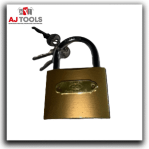 cadenas en acier peint gris – 75 mm avec 3 clés