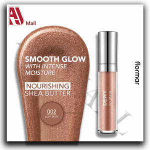 Gloss Lèvres Hydratant – Flormar Dewy Lip Glaze – 002 Light Beige