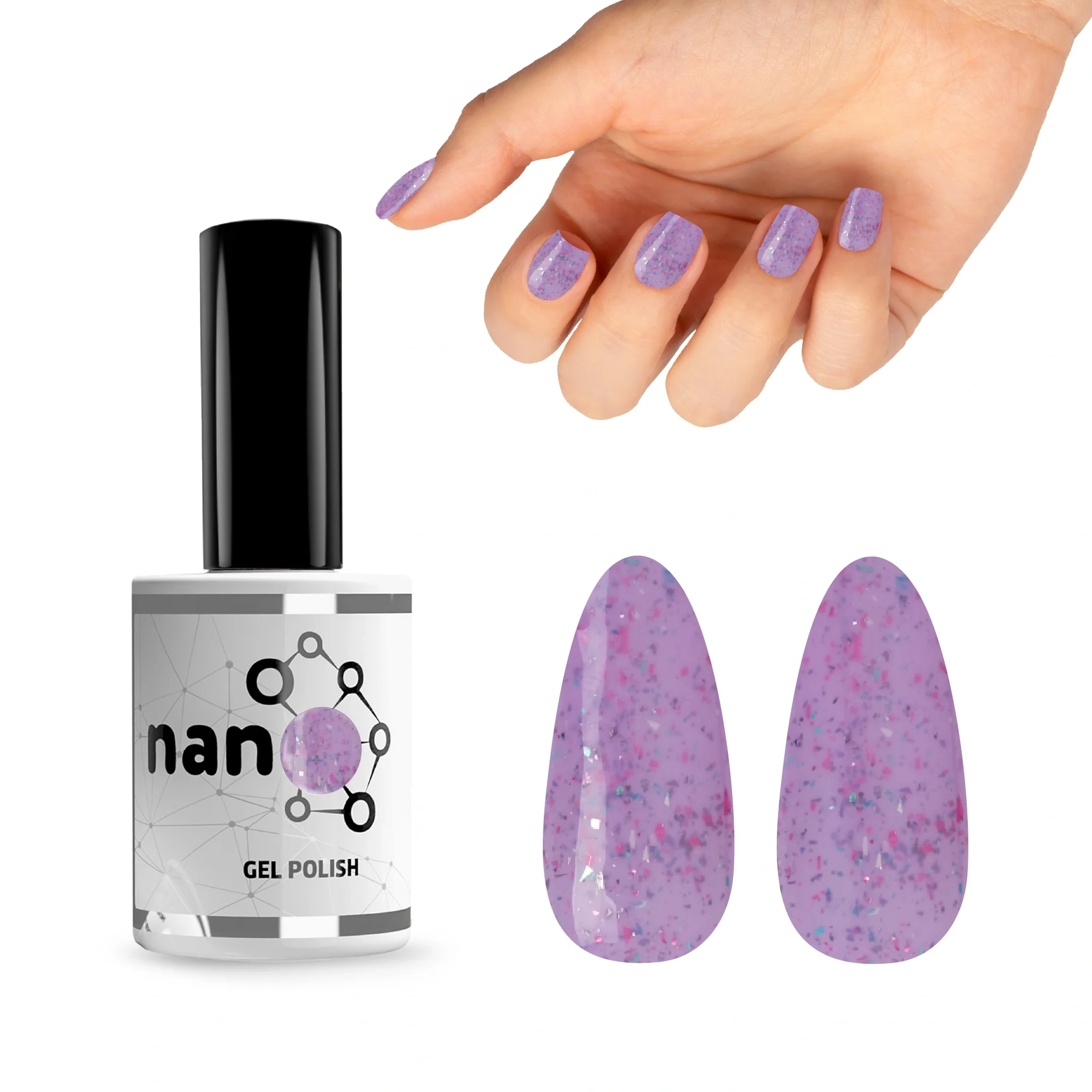 Vernis gel Lilac Haze – 15 ml – Image 3