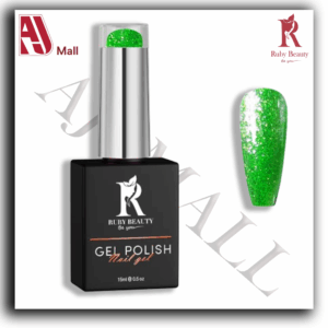 Ruby Beauty Gel Polish – Vert Scintillant n°11 – 15 ml