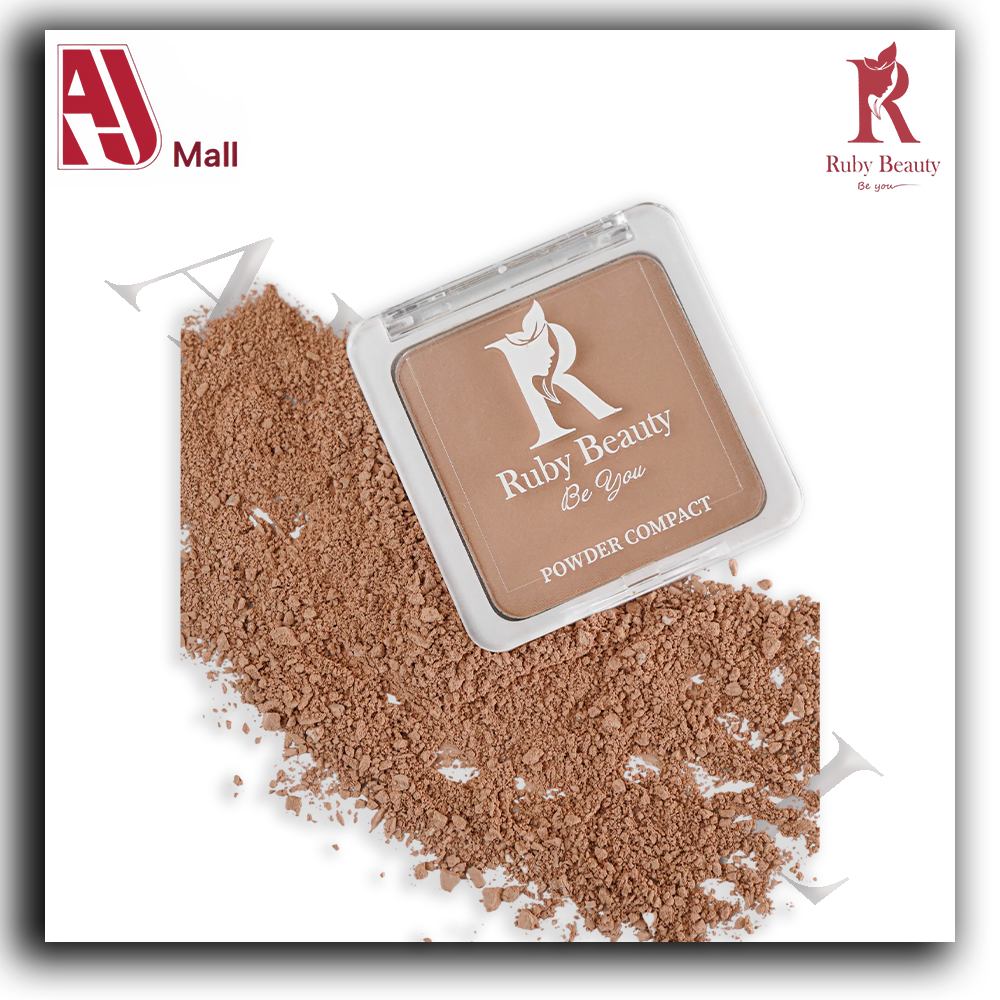 Ruby Beauty – Compact Powder (Color 2 Warm Beige)