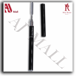 Spatule à Gel Professionnelle Ruby Beauty – Manche Noir Élégant