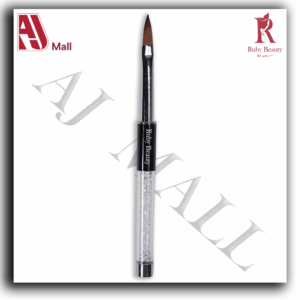 Pinceau Acrygel Professionnel Ruby Beauty – Manche Cristal