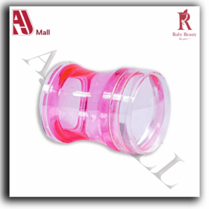 Tampon Nail Art Transparent Ruby Beauty – Applicateur de Motifs et Décorations