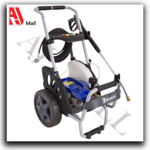 nettoyeur haute pression thermique michelin mpx150ck avec chariot et accessoires