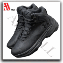 bottes de randonnée tactiques montantes pour homme – noires