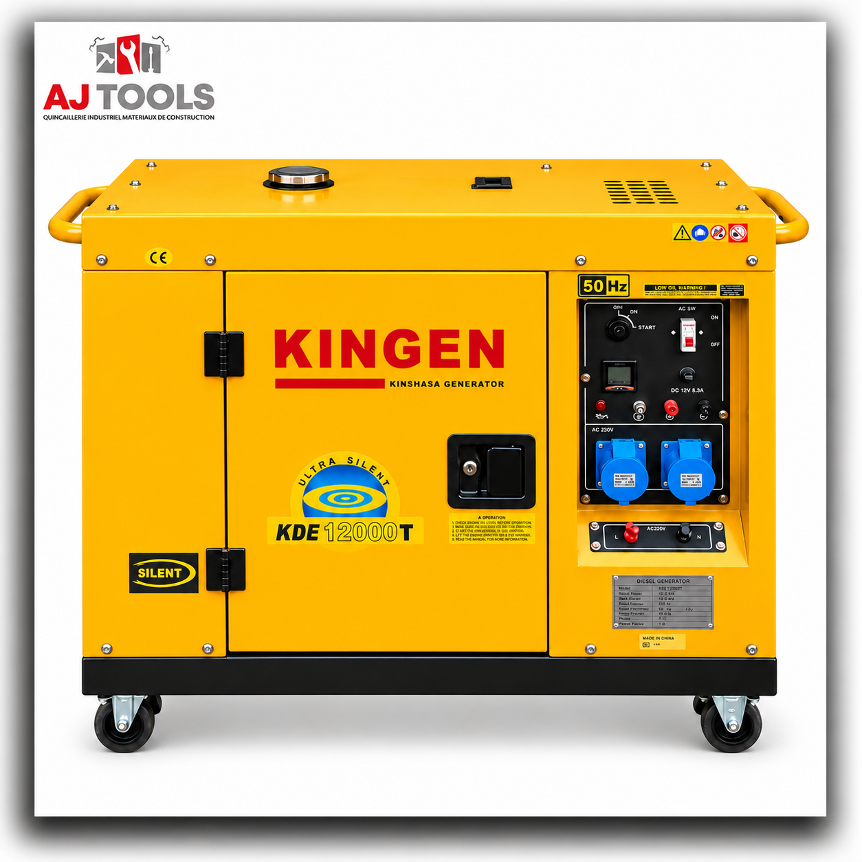 kingen kde12000t silent diesel generator